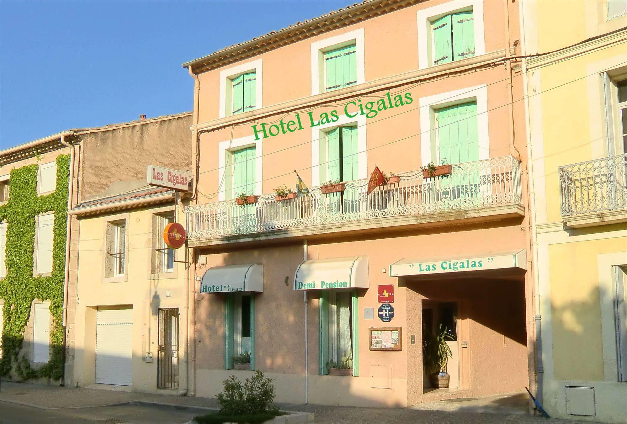 Cit'Hotel Hotel Las Cigalas Villeneuve-les-Beziers Exterior foto